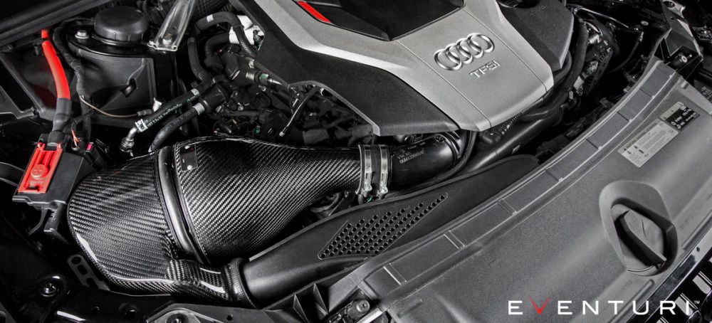 Eventuri Audi S4/S5 (B9) 3.0 V6 Turbo Carbon Fibre Air Intake System - Image 5