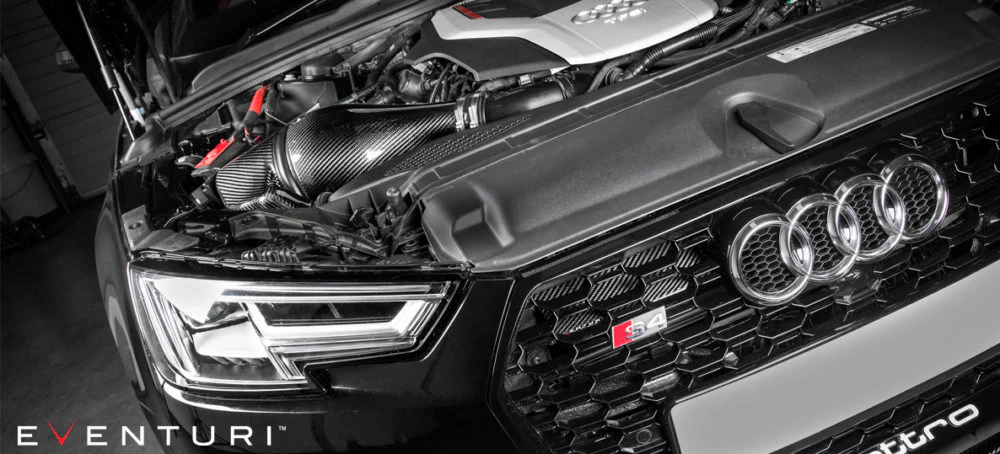 Eventuri Audi S4/S5 (B9) 3.0 V6 Turbo Carbon Fibre Air Intake System - Image 7