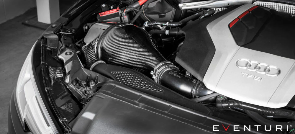 Eventuri Audi S4/S5 (B9) 3.0 V6 Turbo Carbon Fibre Air Intake System - Image 8