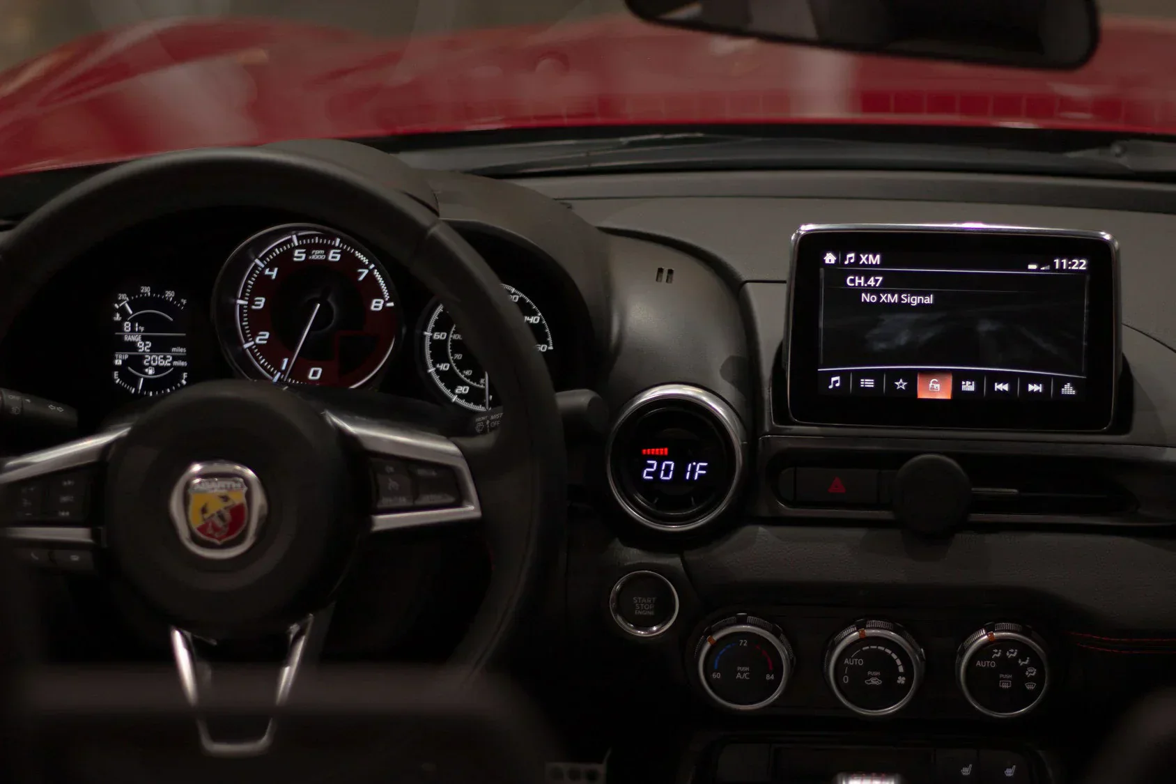 P3 Gauge - Fiat 124 Spider