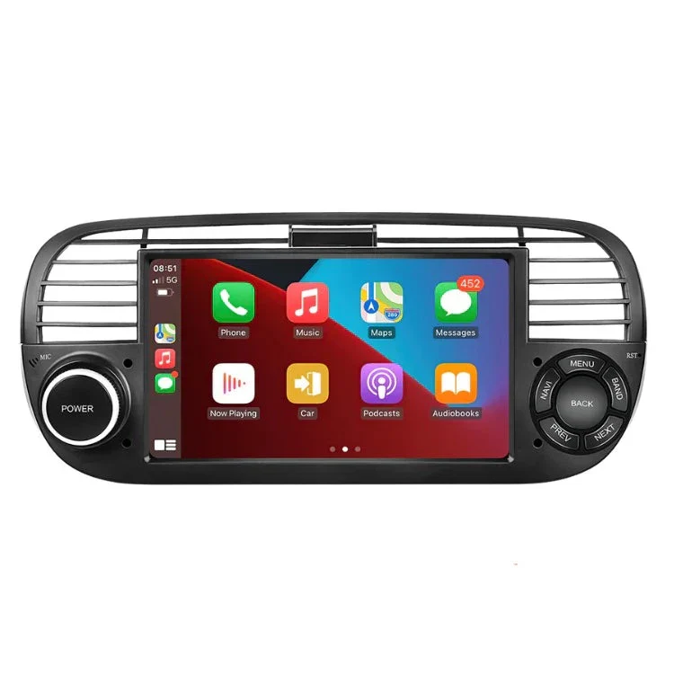 FIAT 500 & Abarth CarPlay / Android Auto 7.0" Car Radio For (2007-2015) - Image 4