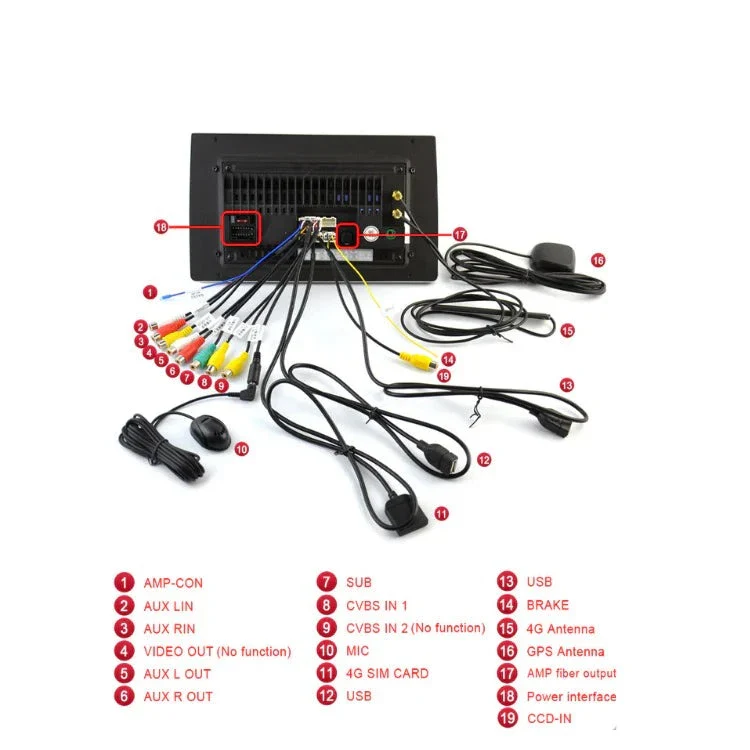 FIAT 500 & Abarth CarPlay / Android Auto 7.0" Car Radio For (2007-2015) - Image 6