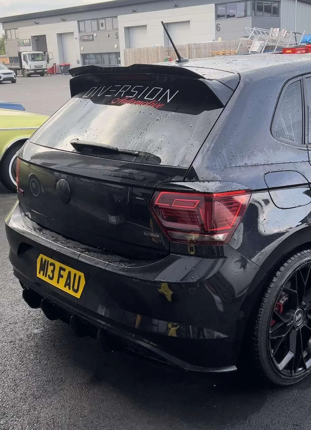 Volkswagen VW Polo MK6 AW GTI / R Line Spoiler Lip - Image 3