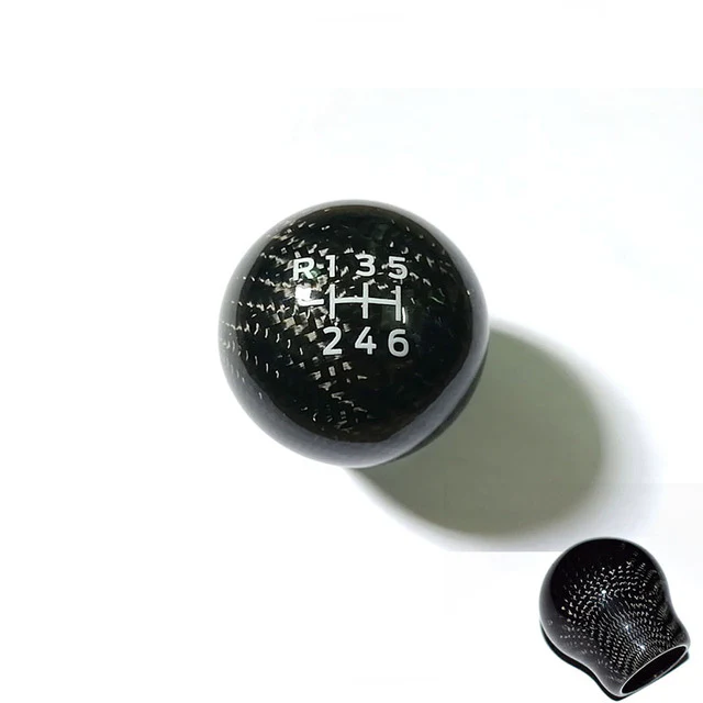 Ford Fiesta MK7/MK7.5/MK8 & Focus MK3 ST RS Carbon Fibre Replacement Gear Knob (2013-2017) - Image 3