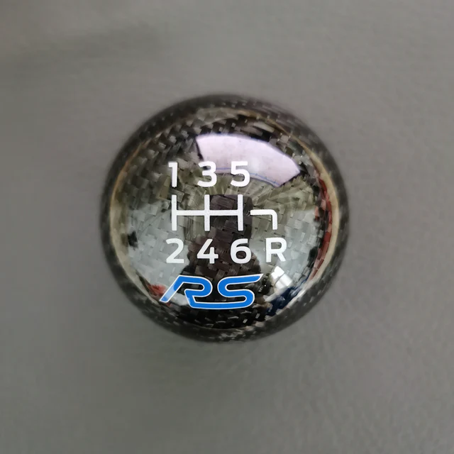 Ford Fiesta MK7/MK7.5/MK8 & Focus MK3 ST RS Carbon Fibre Replacement Gear Knob (2013-2017) - Image 6