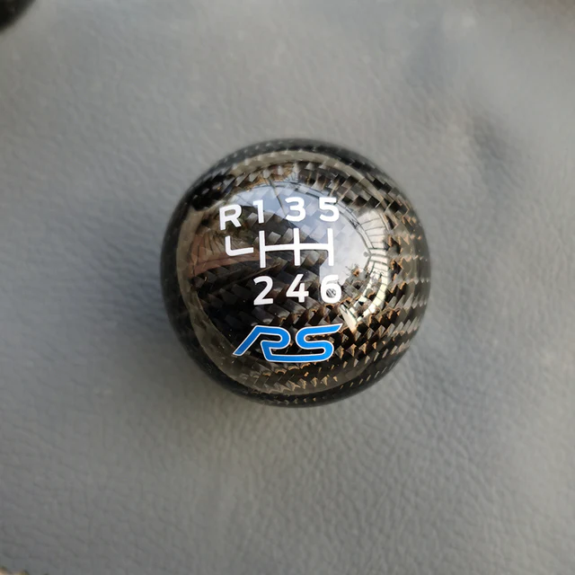 Ford Fiesta MK7/MK7.5/MK8 & Focus MK3 ST RS Carbon Fibre Replacement Gear Knob (2013-2017) - Image 8