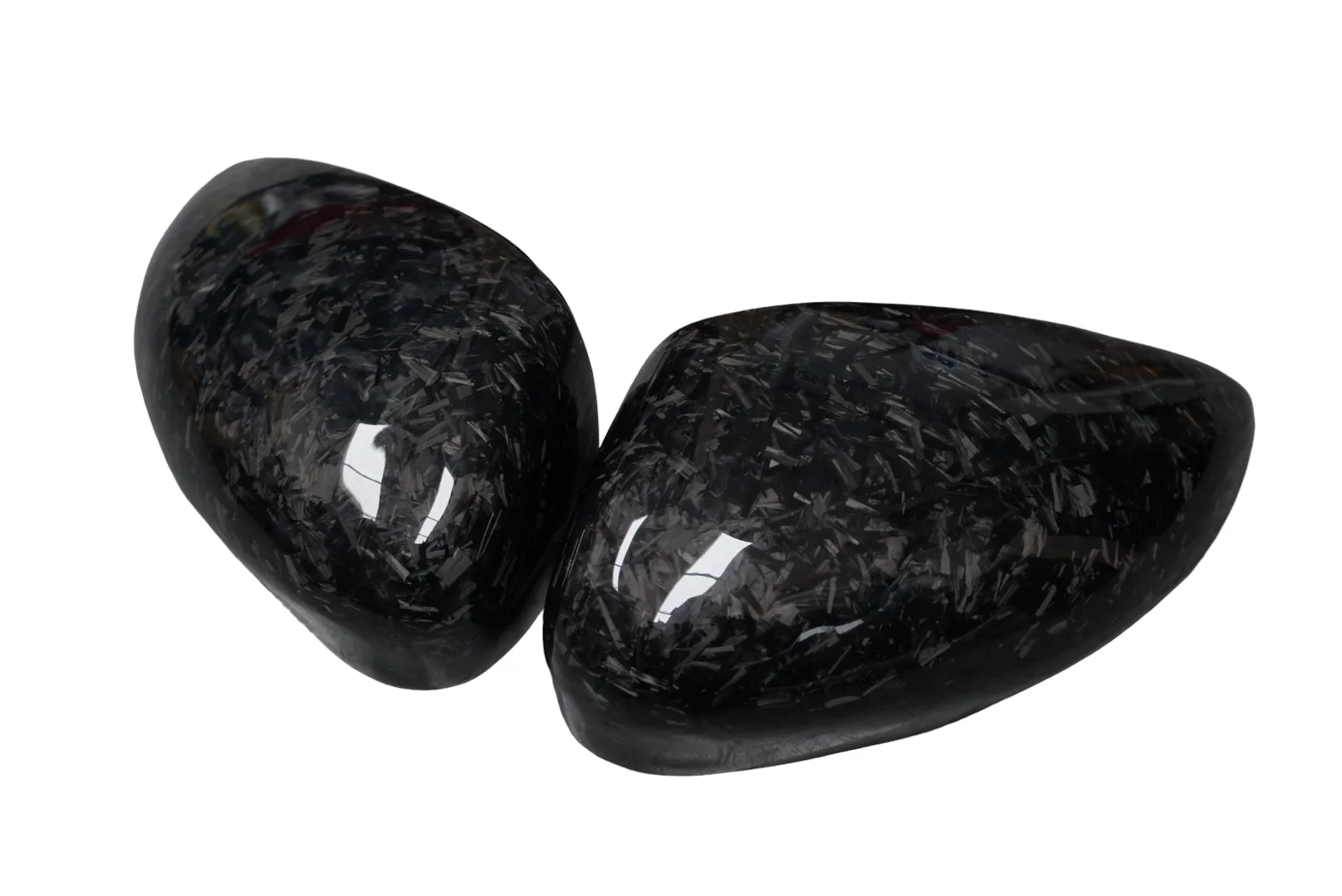 Ford Fiesta MK7/7.5 Forged Carbon Fibre Wing Mirror Replacement Covers (Carbon Replacement)