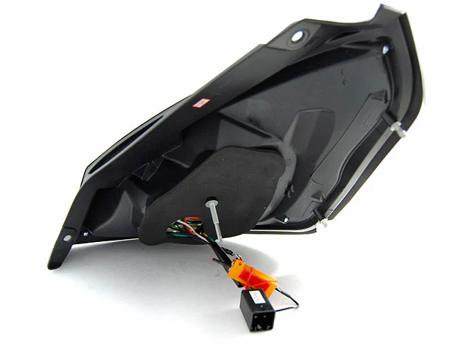 Ford Fiesta MK7 LED Custom Tail Lights (2009-2012 / Pre-Facelift) RED - Image 3