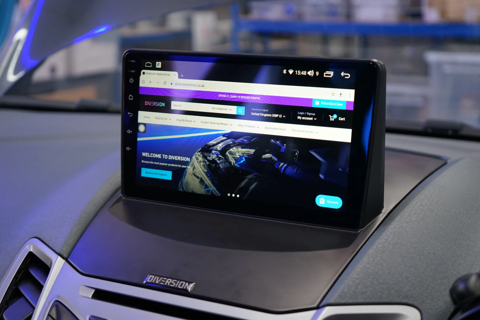 Ford Fiesta MK7 Android / Apple Car Play Display (2009 - 2017 Models) - DIVERSION - Image 8