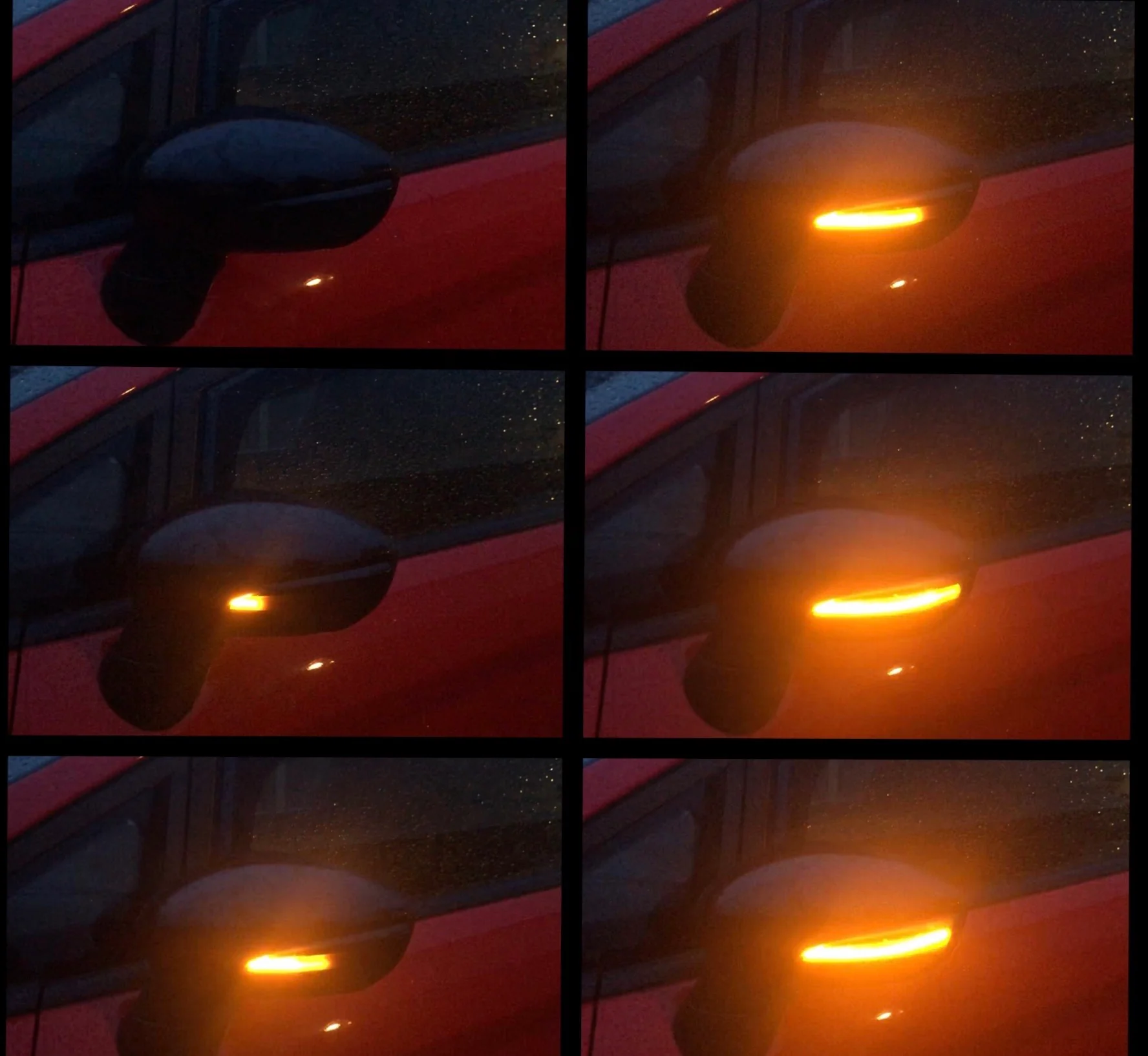 Ford Fiesta MK7 / MK7.5 Dynamic Sweeping Mirror Indicators (2008 - 2017 Models)