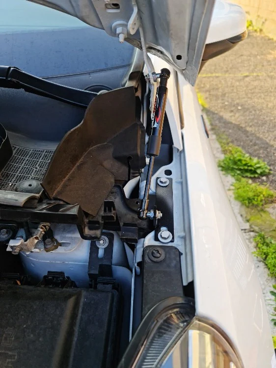 ELEVATE Ford Fiesta MK8 Carbon Fibre Gas Bonnet Struts (2018+ Models) - Image 2