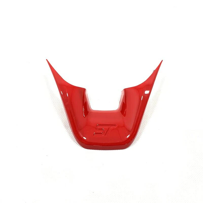 Ford Fiesta Vibrant Red Steering Wheel Trims (MK8 / 2018+) - Image 4