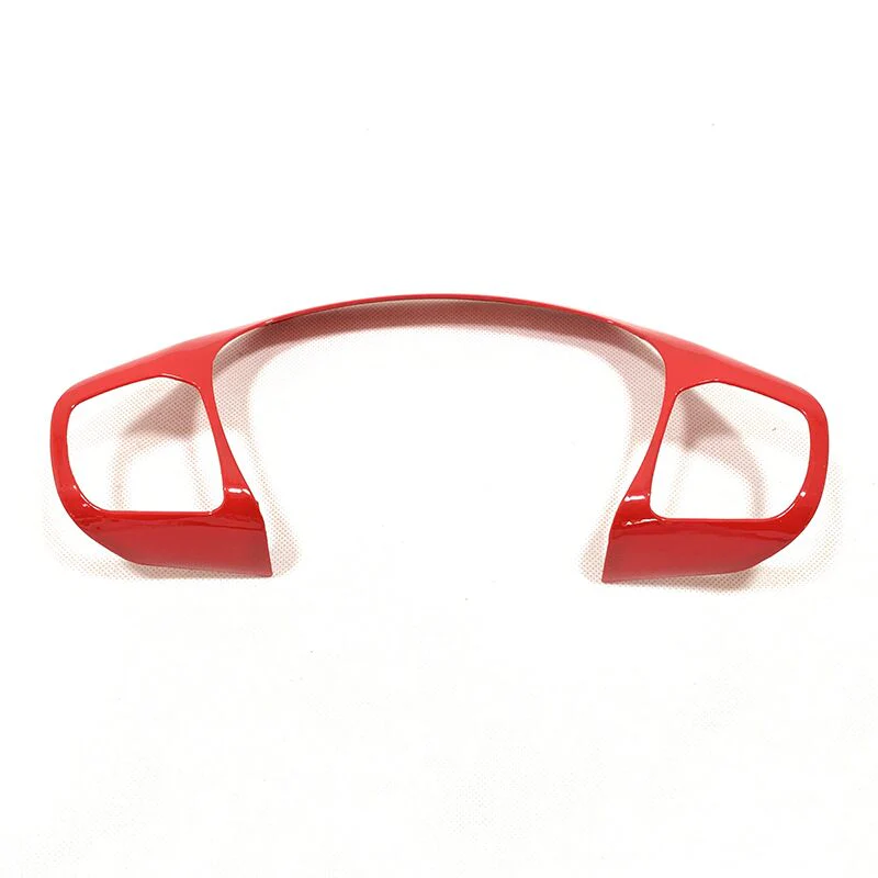 Ford Fiesta Vibrant Red Steering Wheel Trims (MK8 / 2018+) - Image 5