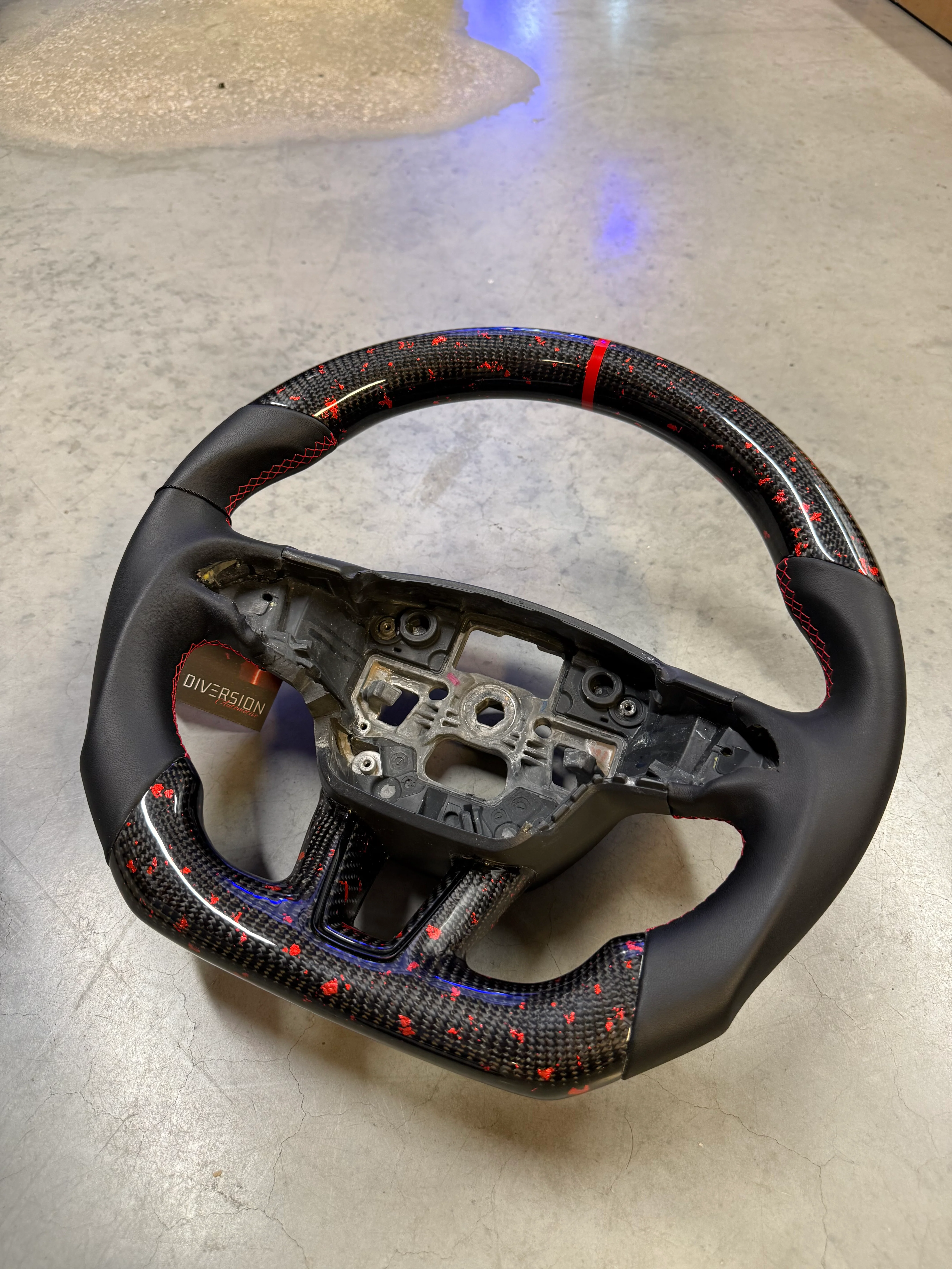 Ford Focus MK3/3.5 Carbon Fibre Steering Wheel 2011 - 2018 - SWFOCMKIII6 - Image 2