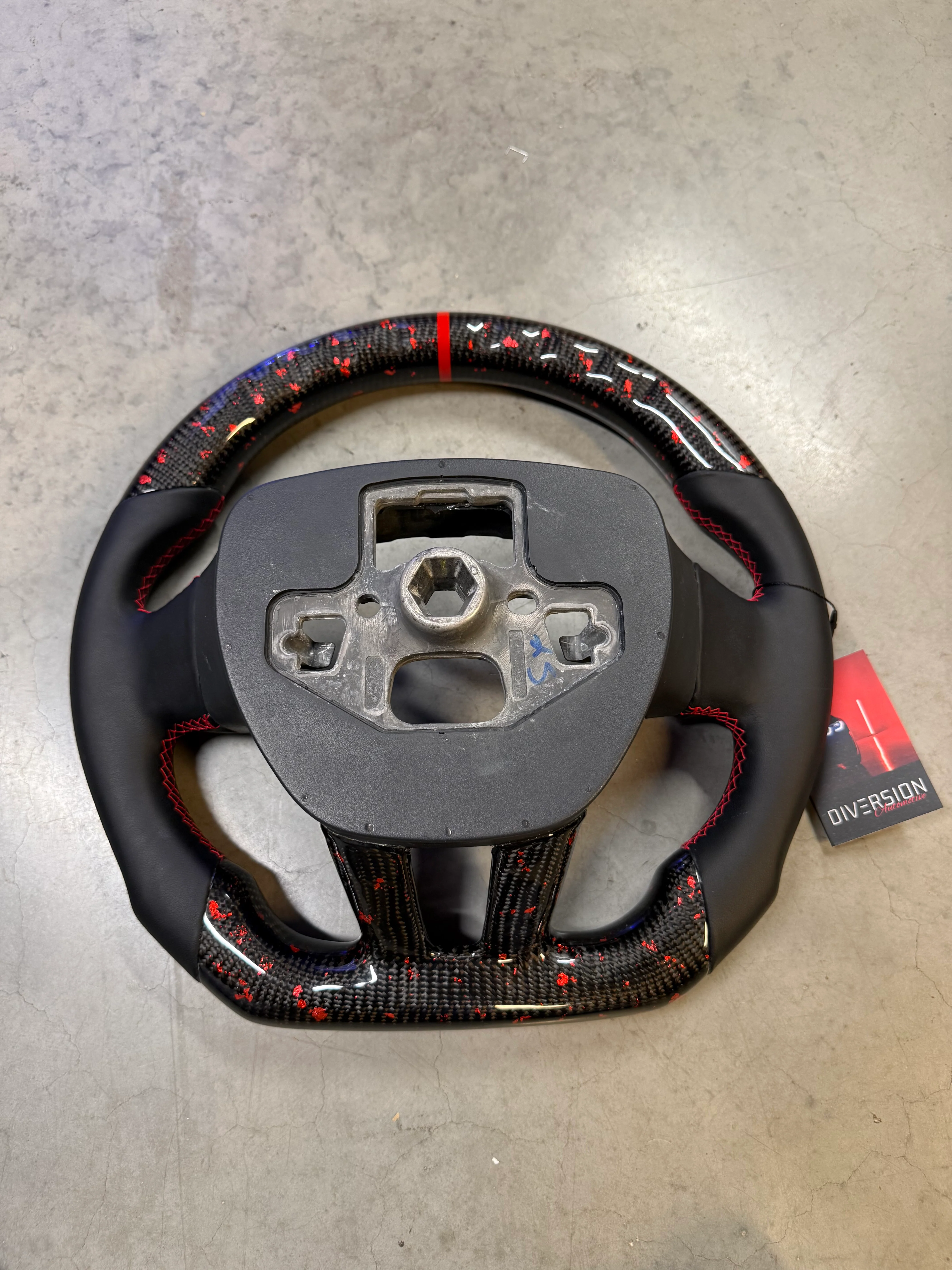 Ford Focus MK3/3.5 Carbon Fibre Steering Wheel 2011 - 2018 - SWFOCMKIII6 - Image 5