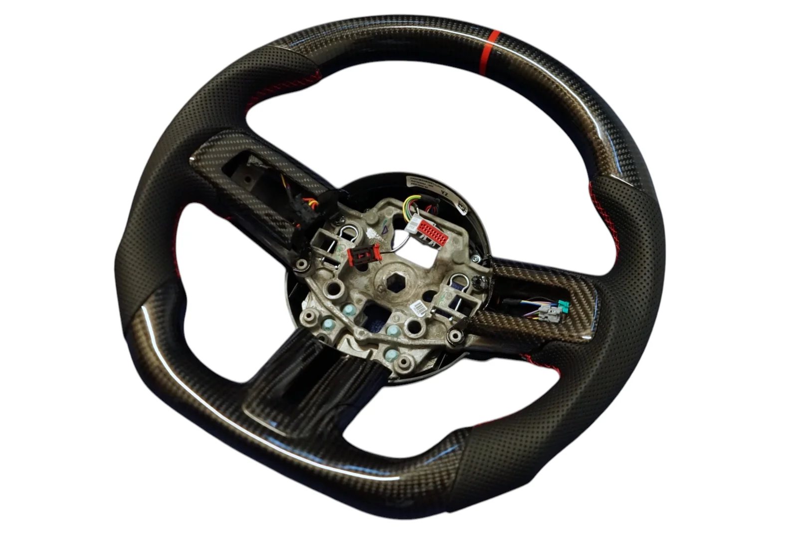 Ford Mustang Carbon Fibre Steering Wheel (2015 - 2022) - SWMUSTANG1 - Image 3