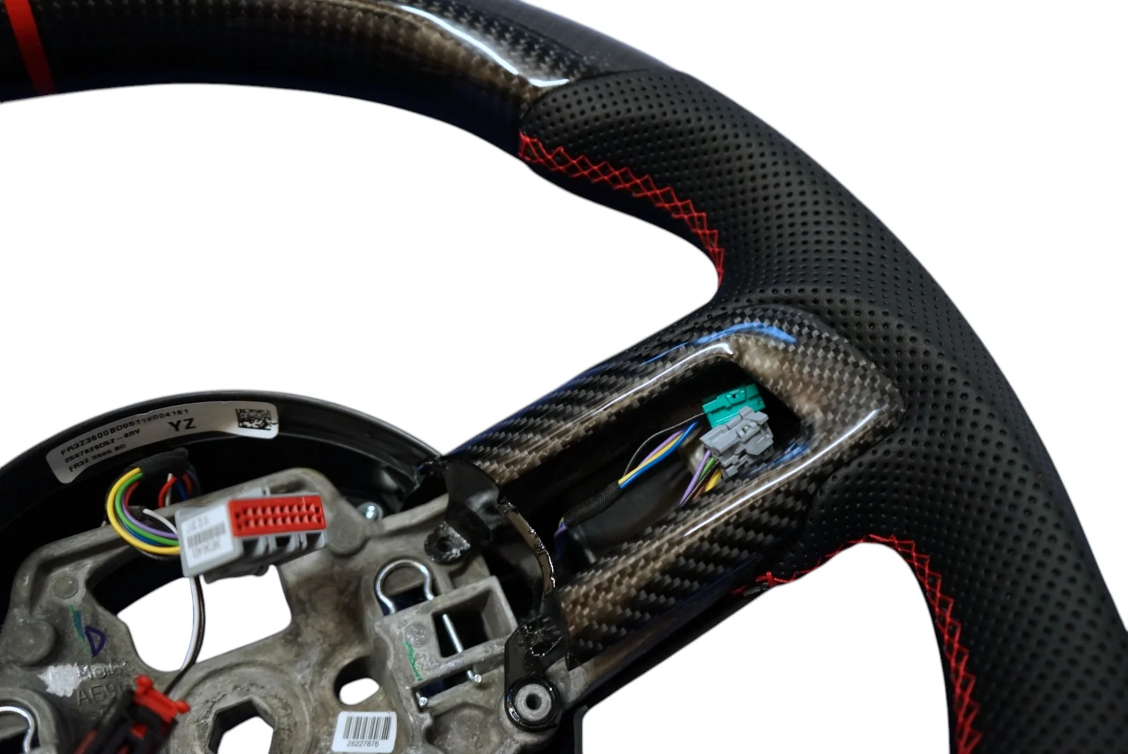 Ford Mustang Carbon Fibre Steering Wheel (2015 - 2022) - SWMUSTANG1 - Image 5