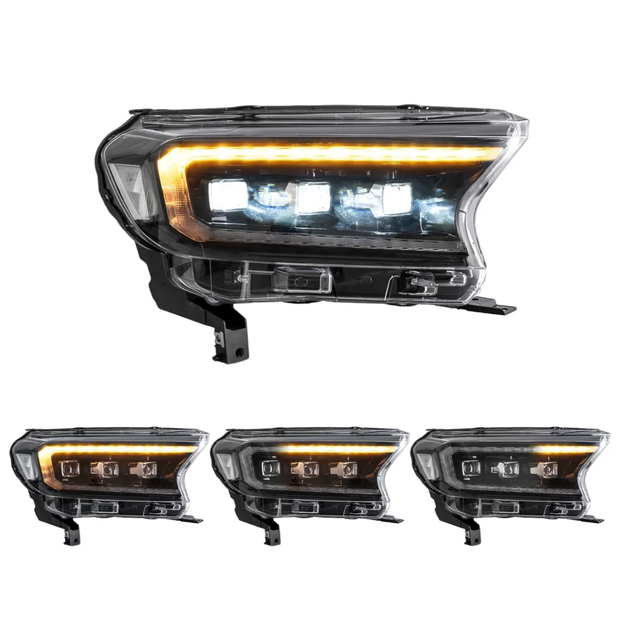 Ford Ranger LED Projector Headlights V1 (2015 - 2023 Models) - Image 2
