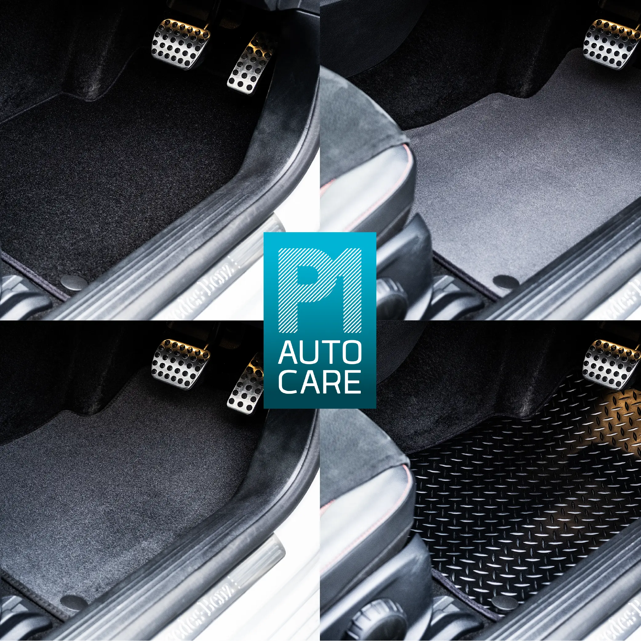 FORD Transit Connect Swb 2014> Van Rear Floor When Ply Lined  -Tailored Carpet Car Mats