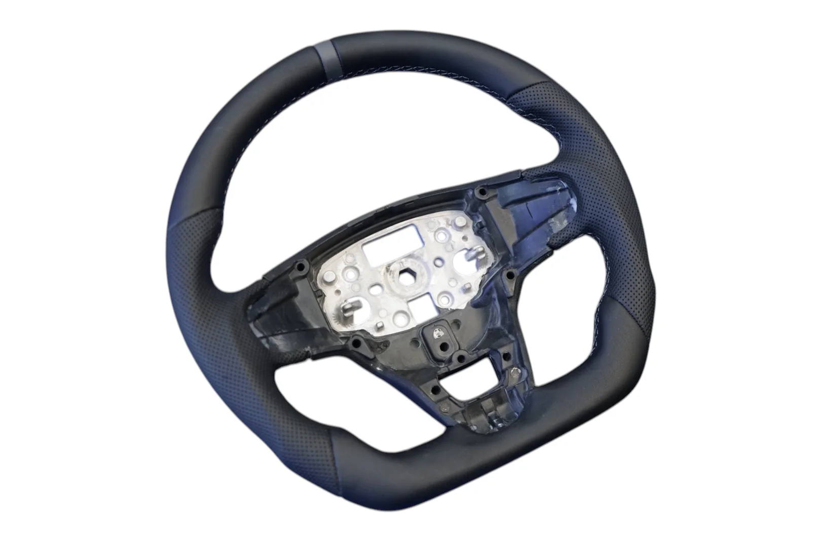 Ford Transit Custom 2018+ Perforated Leather Steering Wheel - SWTRANCUS12 - Image 2