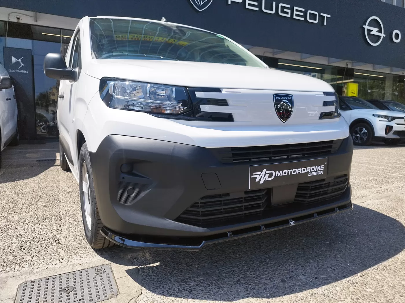 Front Splitter Citroen Berlingo L2 Mk3 Facelift / Peugeot Partner L2 Mk3 Facelift - Image 2