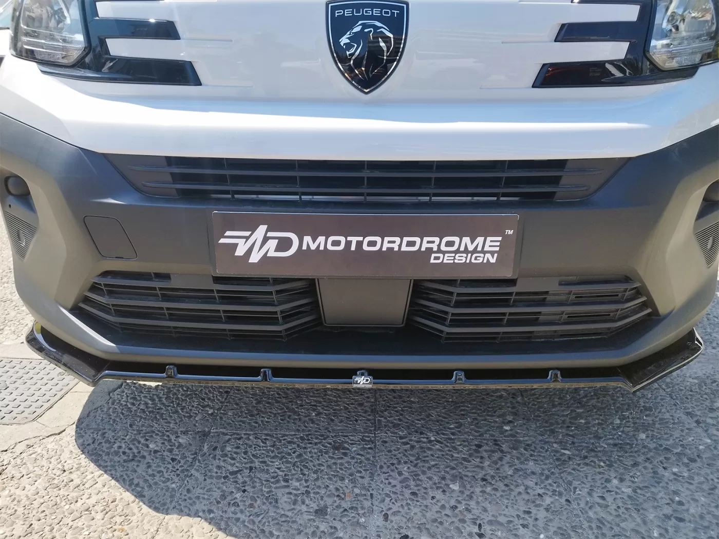 Front Splitter Citroen Berlingo L2 Mk3 Facelift / Peugeot Partner L2 Mk3 Facelift - Image 3