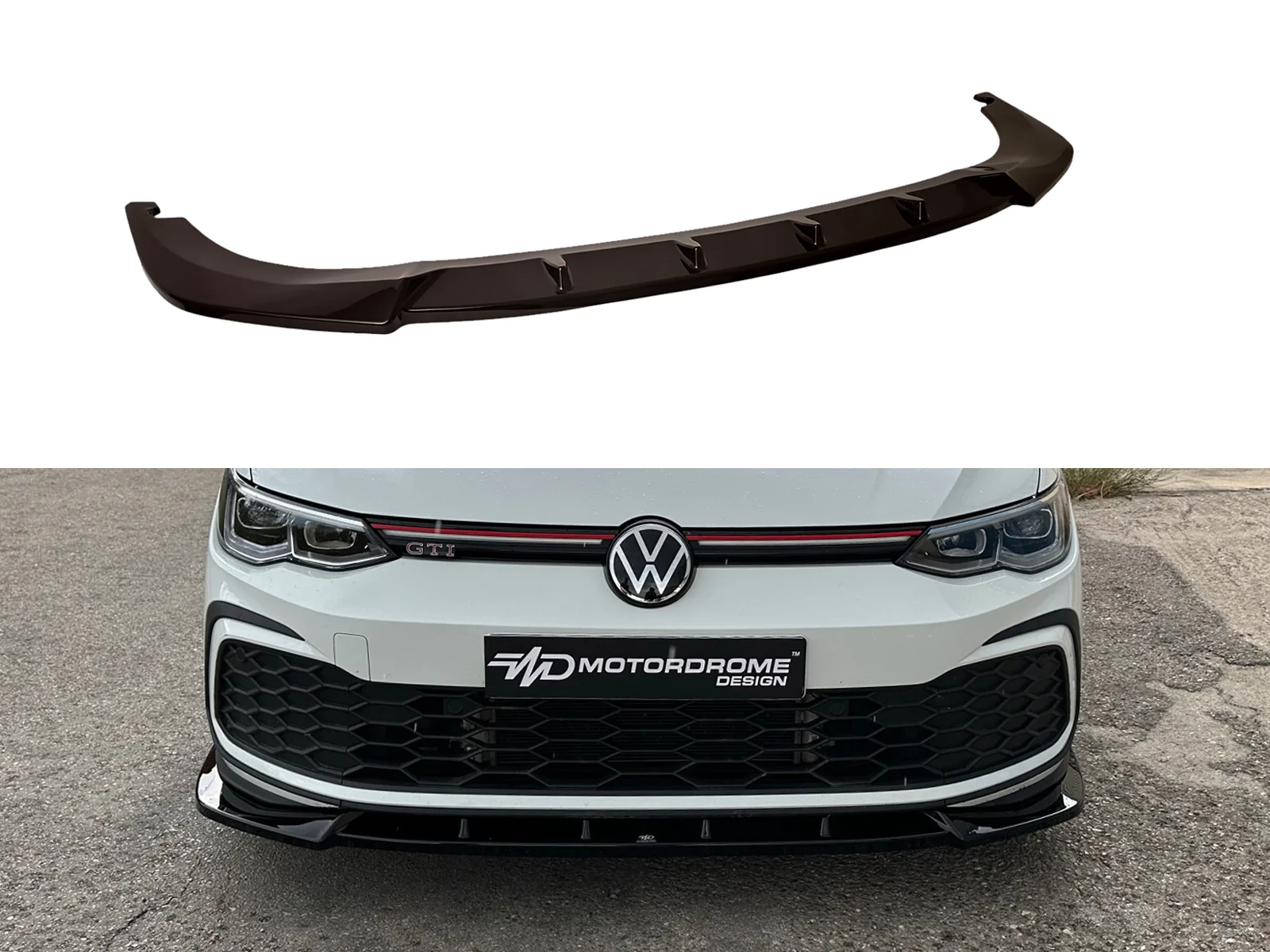 Front Splitter Volkswagen Golf Mk8 GTI / R-Line
