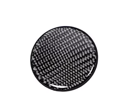 Genuine Carbon Fibre Cup Holder Mats (1pc)
