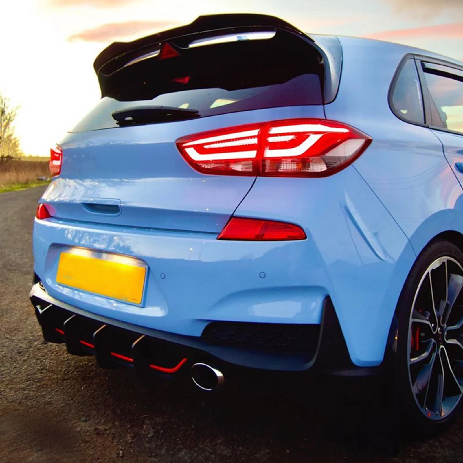 Hyundai I30N Rear Bumper Diffuser (2017+ Facelift Models) - Image 4