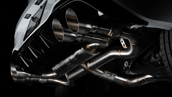 iE Catback Exhaust System For VW MK8 Golf R - Image 2