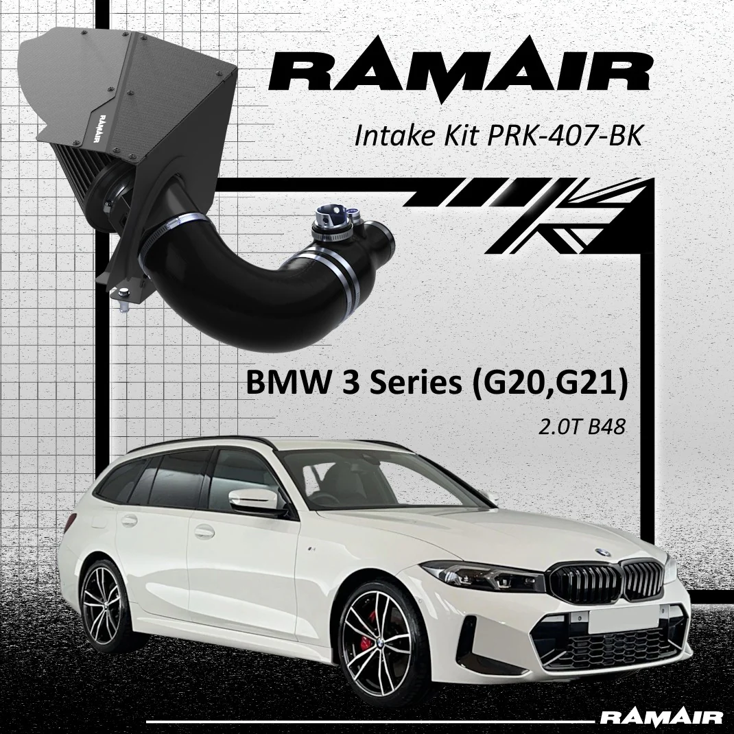 Intake Kit with Carbon Fibre Lid for BMW G Series 2.0 B48 - Image 5