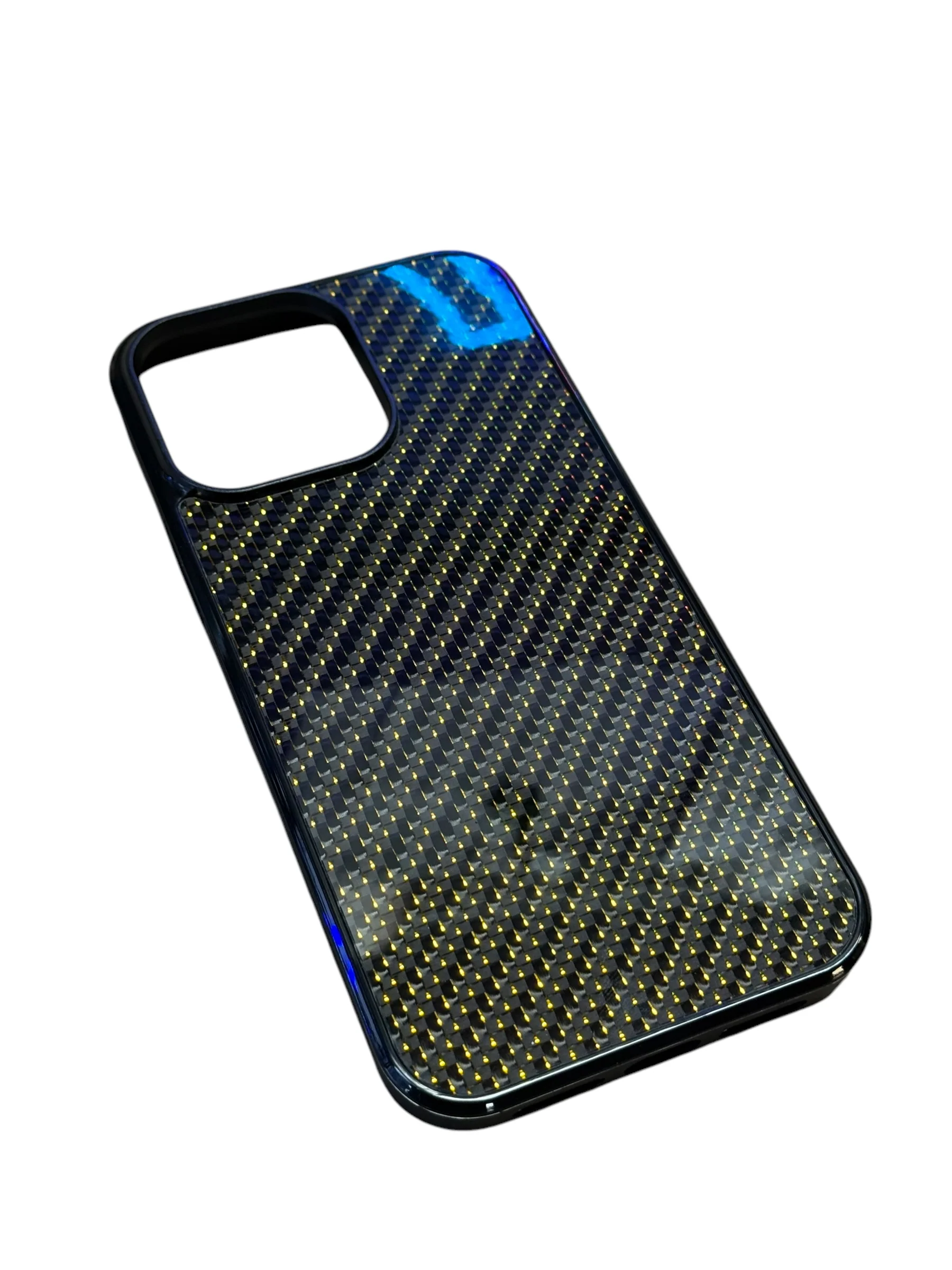 IPhone 15, 15 Plus, 15 Pro, 15 Pro Max Twill Carbon + Colour Phone Case - DIVERSION - Image 6