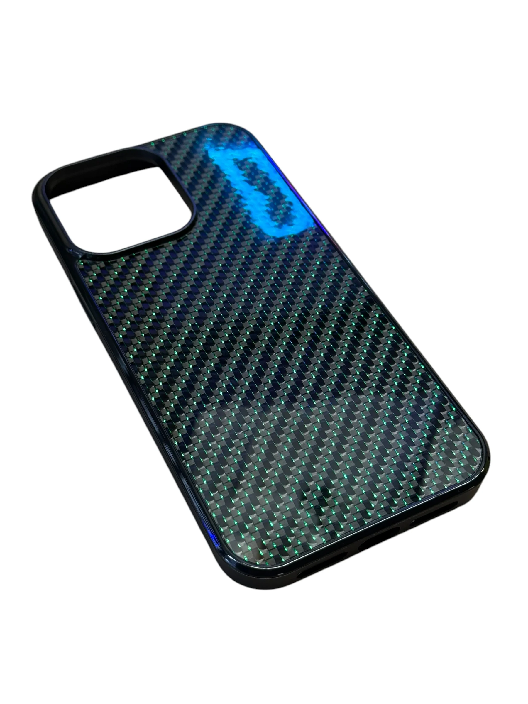 IPhone 15, 15 Plus, 15 Pro, 15 Pro Max Twill Carbon + Colour Phone Case - DIVERSION - Image 8
