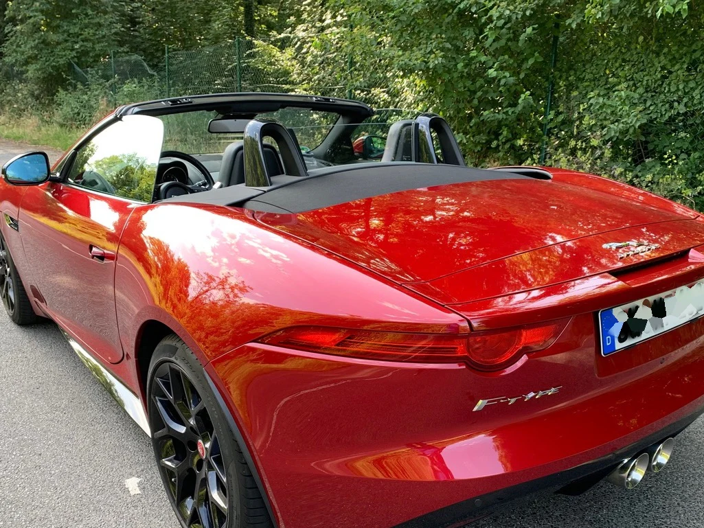 Jaguar F-Type MK1 UR-Windschott Clear Glass Wind Breaker / Deflector - Image 2