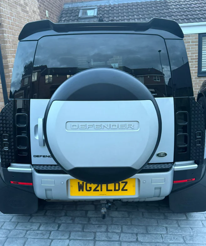 Land Rover Defender 90/110 Tail Light Smoked Covers (2020-2022) - Image 3