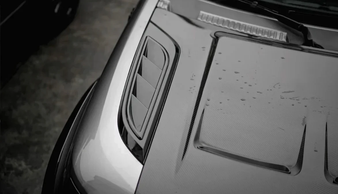 LAND ROVER DEFENDER BONNET AIR VENT COVERS SUITABLE FOR 90 110 L663 2020