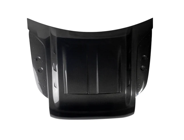 Land Rover Defender MK5 Khan A Style Carbon Fibre Bonnet (2020+) / DAS