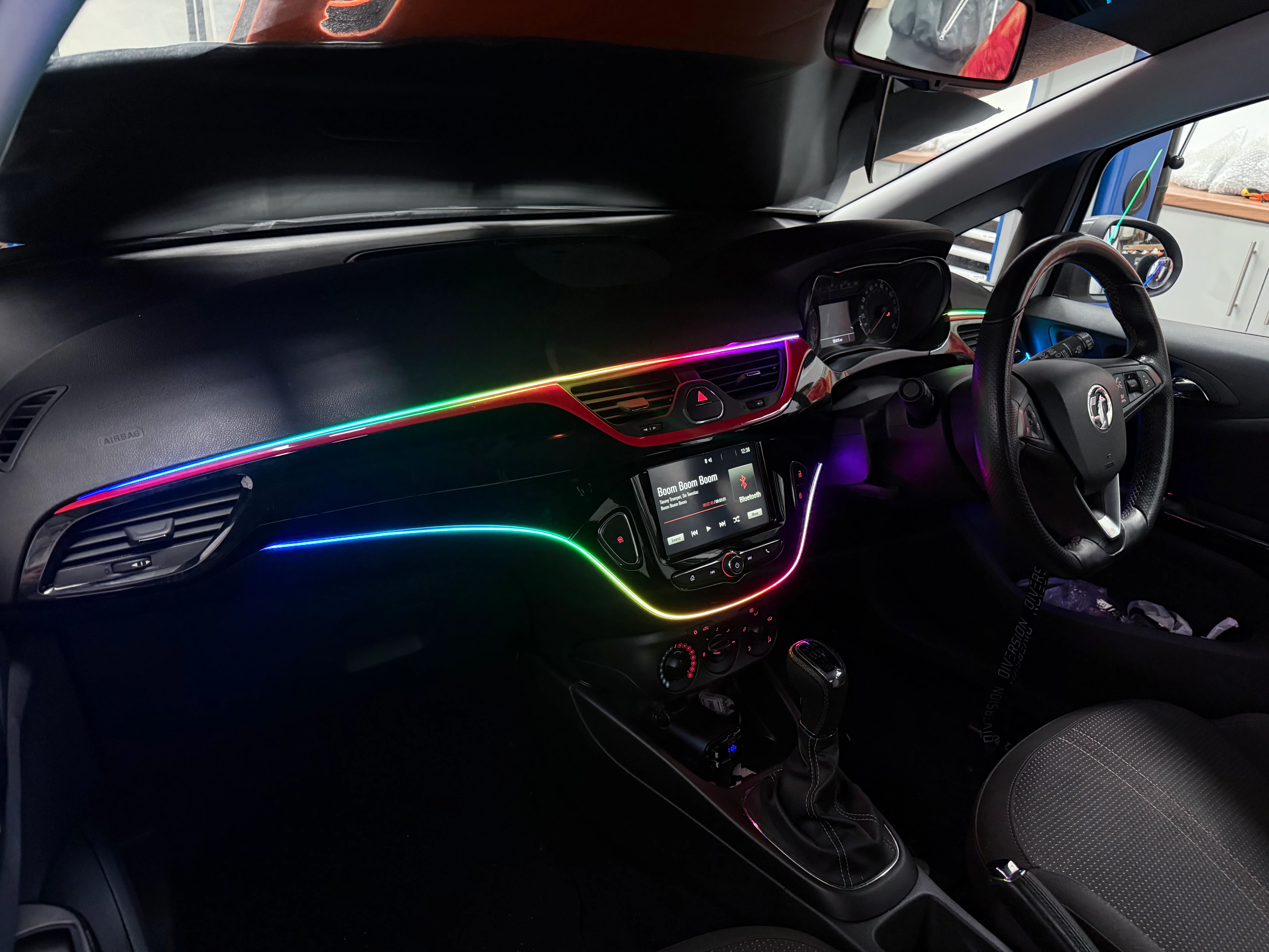 LED Interior Ambient Mood Lighting Kit Multi-Colour USB Powered & App Controlled (All Cars) - Image 2
