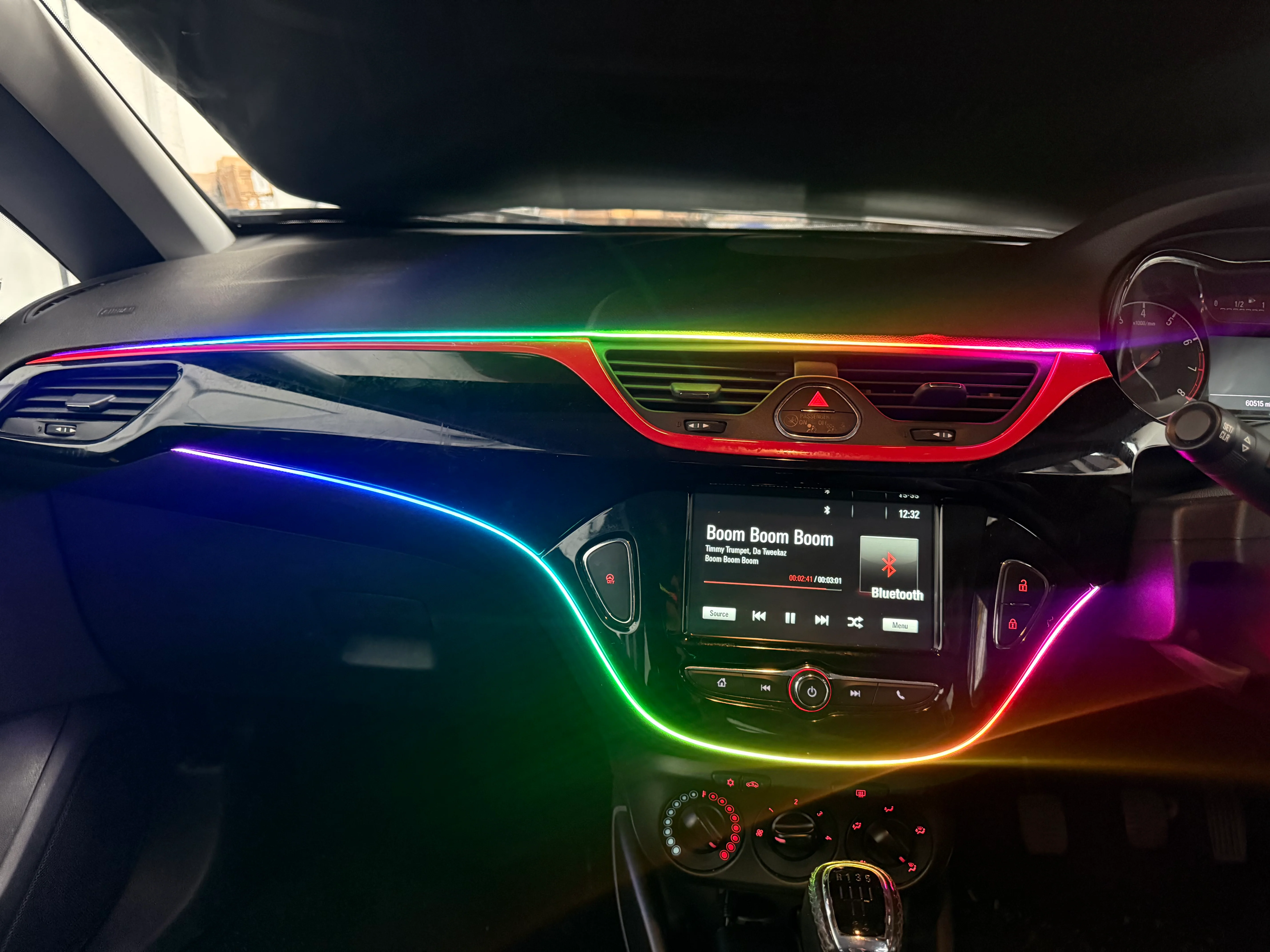 LED Interior Ambient Mood Lighting Kit Multi-Colour USB Powered & App Controlled (All Cars) - Image 4