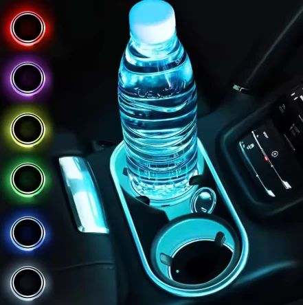LED Light Up Universal Cup Holders - Image 2