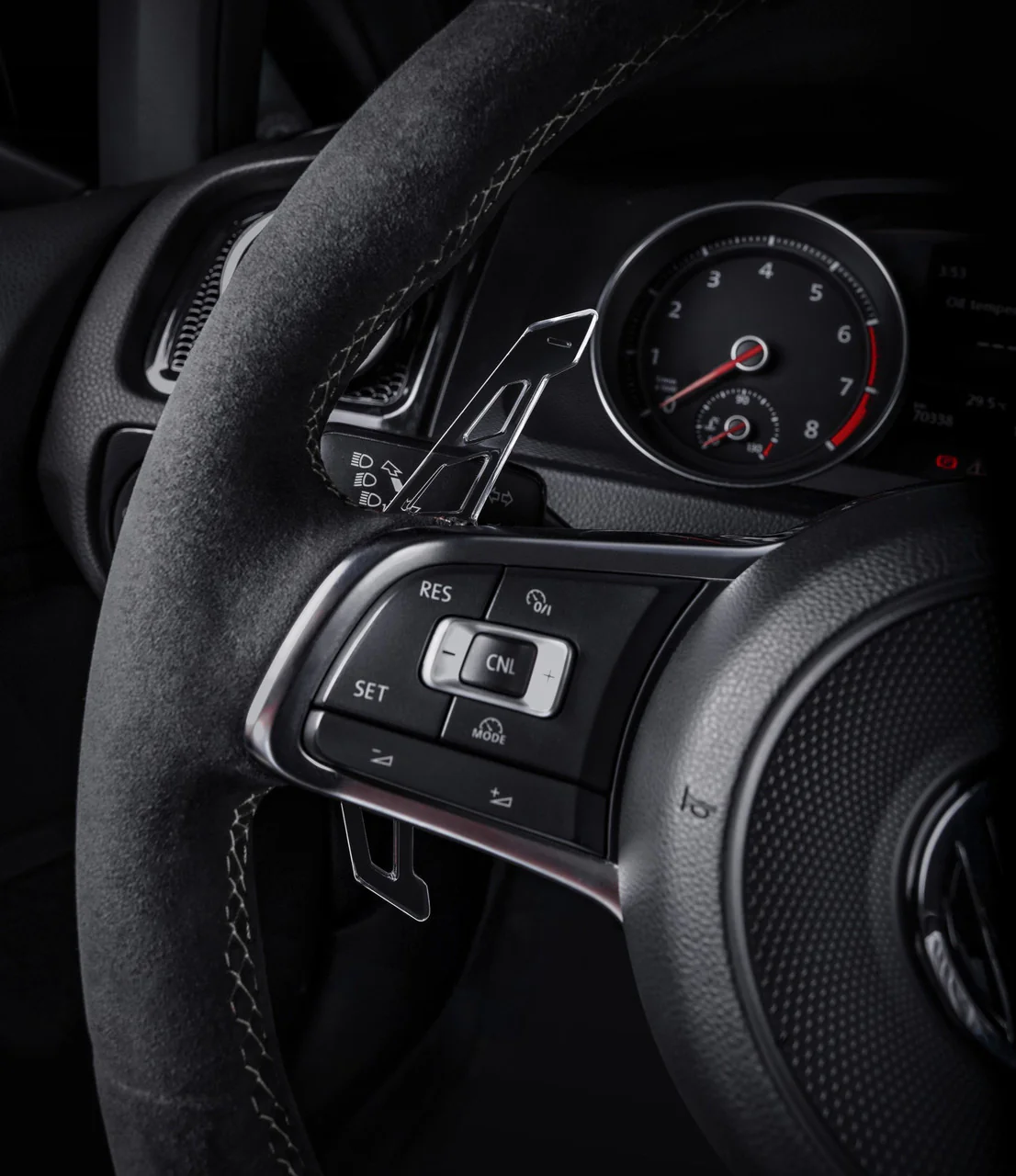 Leyo Motorsport Clear Paddle Shift Extentions - Mk7 Golf GTI/R/GTD