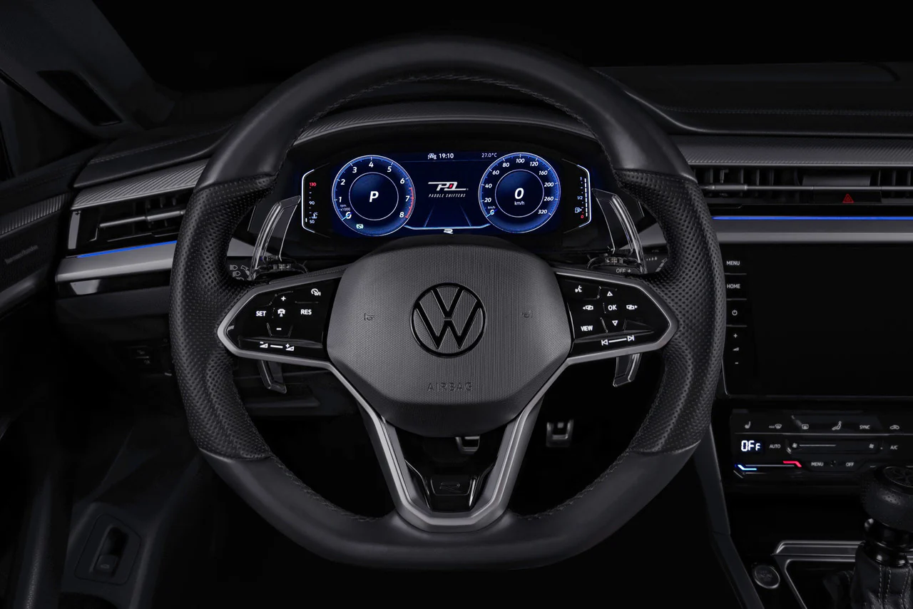 Leyo Motorsport Clear Paddle Shift Extentions - Mk8 Golf - Image 2