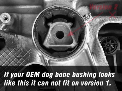 LEYO Motorsport MQB Subframe Dog Bone Mount - Image 4