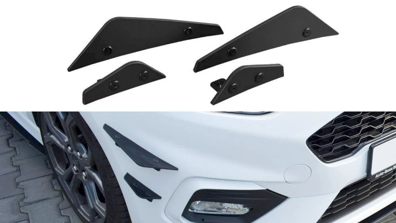 Maxton Design Canards V.1 For Ford Fiesta MK8 ST & ST-LINE (2018+)