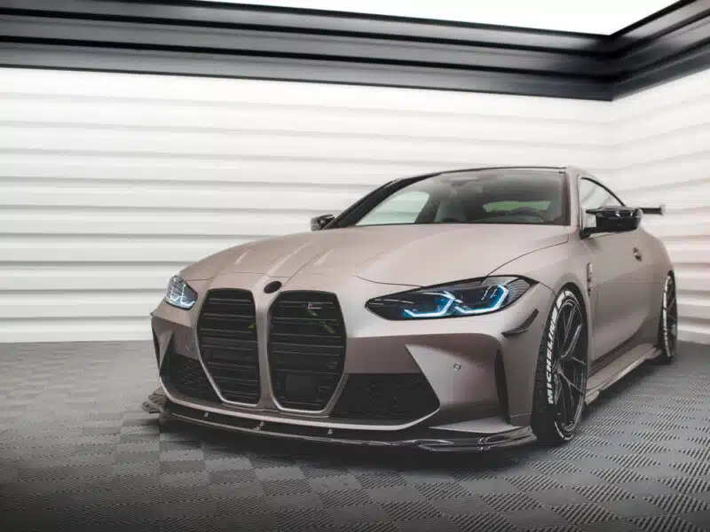 Maxton Design Carbon Fibre Front Splitter V.2 BMW M4 (G82) - Image 4