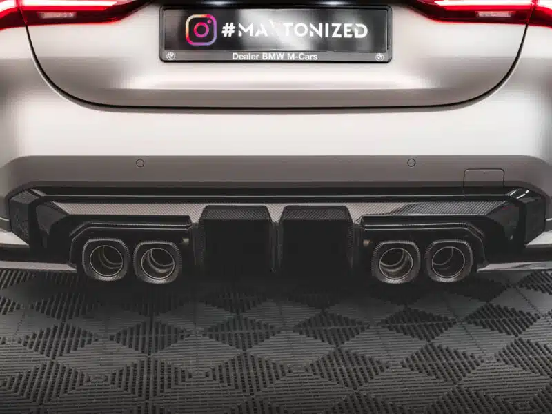 Maxton Design Carbon Fibre Rear Diffuser BMW M4 (G82) - Image 2