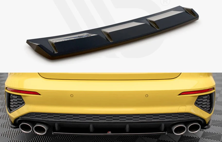 Maxton Design Central Rear Splitter Audi S3 Saloon 8Y