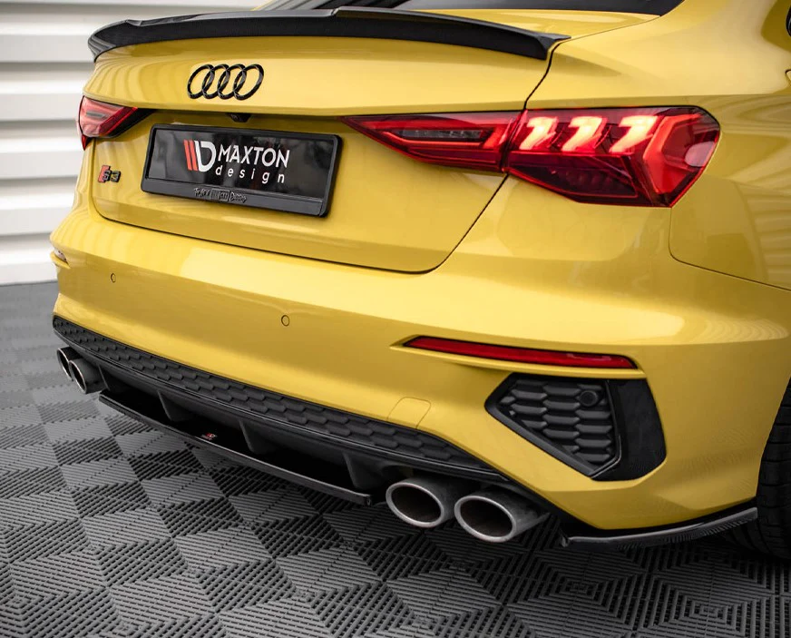 Maxton Design Central Rear Splitter Audi S3 Saloon 8Y - Image 4