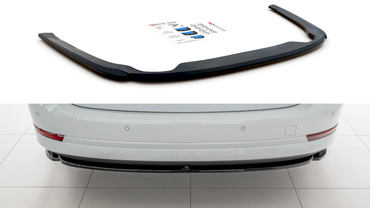 Maxton Design Central Rear Splitter for Skoda Octavia MK4 (2019+)