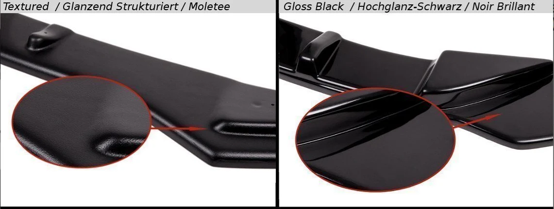 Maxton Design Central Rear Splitter (Vertical Bars) Mercedes-AMG C 63AMG Coupe C205 Facelift (2018-2021) - Image 4